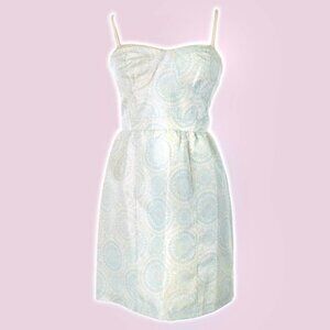 AMERICAN EAGLE Patterned Shimmering Mini Dress Sz 0